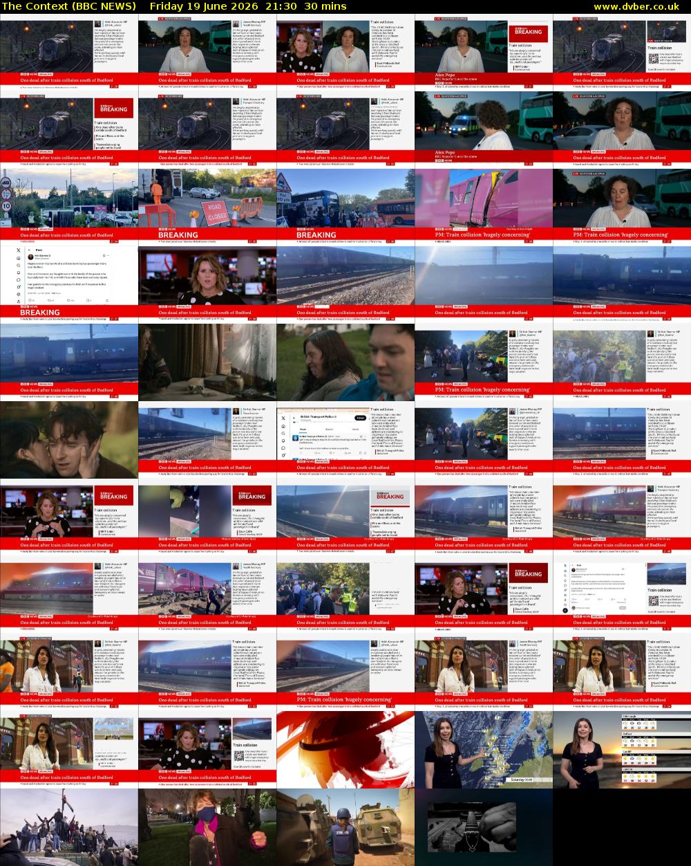 The Context (BBC NEWS) Friday 19 June 2026 21:30 - 22:00