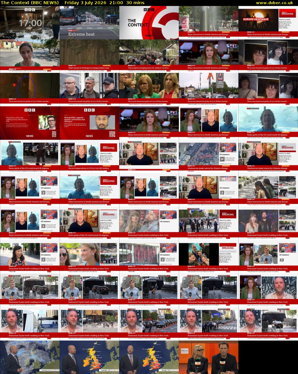 The Context (BBC NEWS) Friday 3 July 2026 21:00 - 21:30