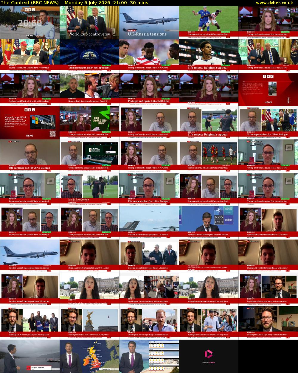 The Context (BBC NEWS) Monday 6 July 2026 21:00 - 21:30