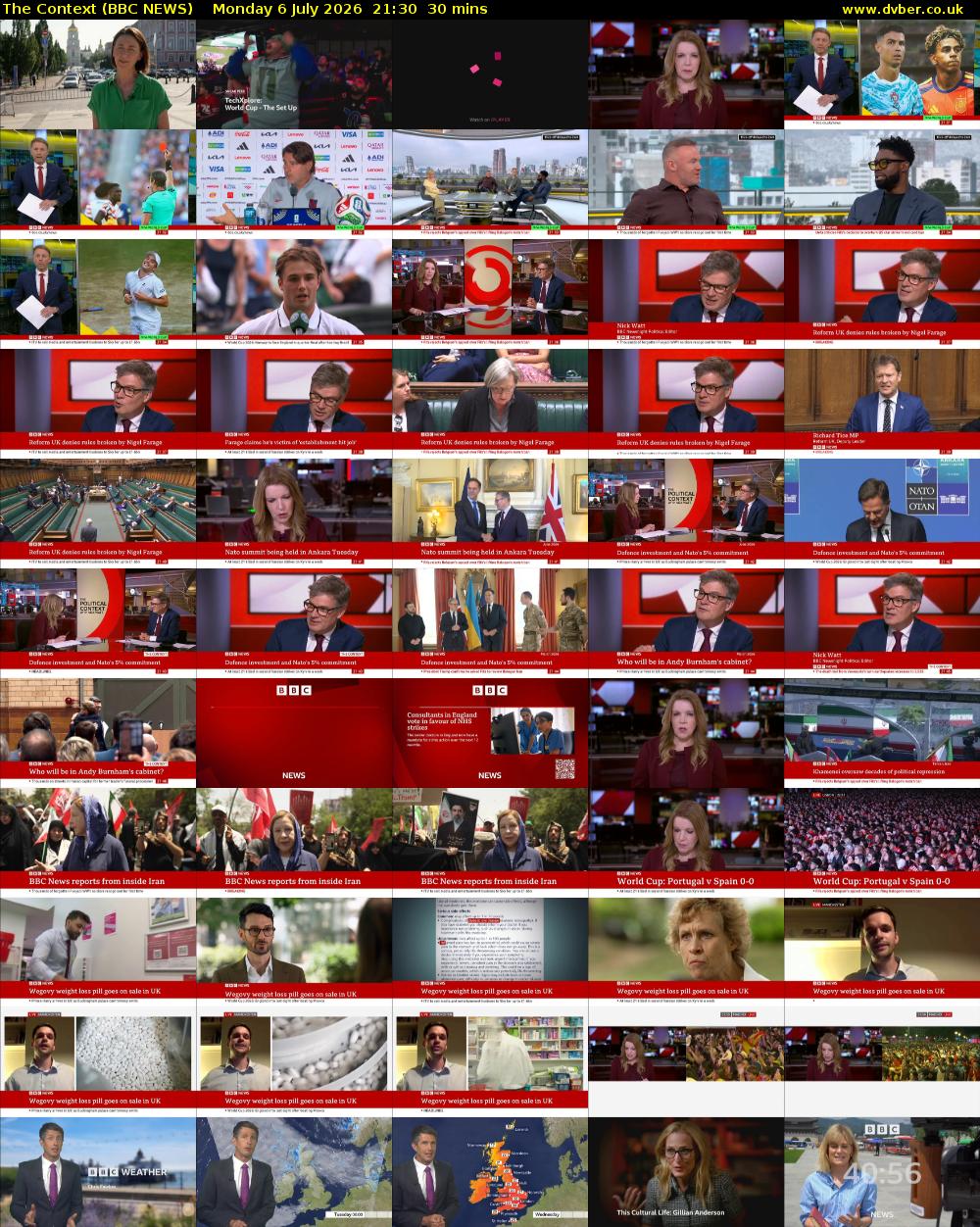 The Context (BBC NEWS) Monday 6 July 2026 21:30 - 22:00