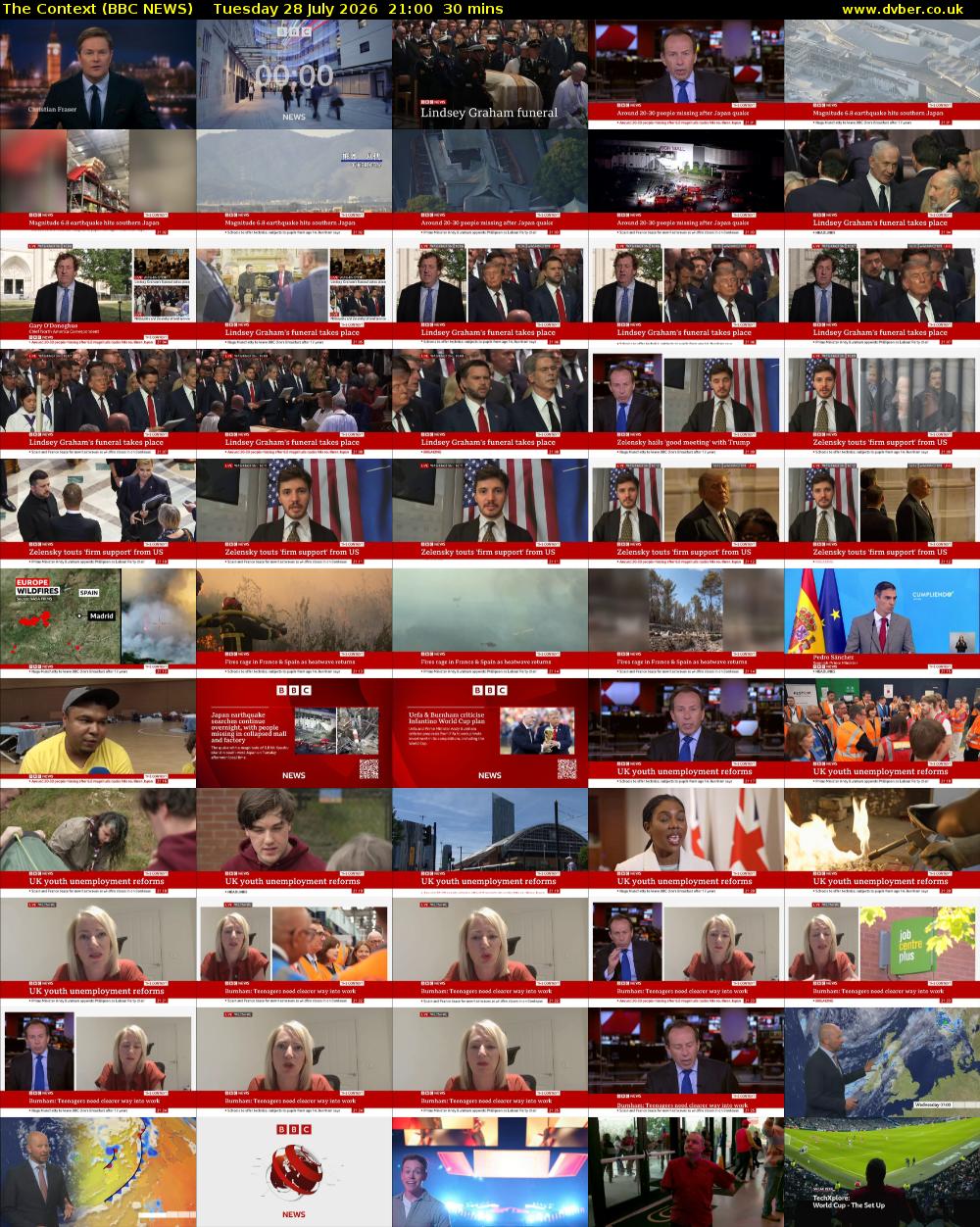 The Context (BBC NEWS) Tuesday 28 July 2026 21:00 - 21:30