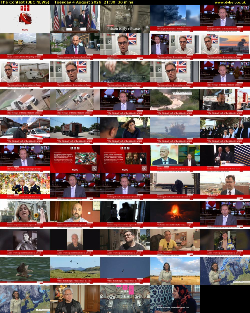 The Context (BBC NEWS) Tuesday 4 August 2026 21:30 - 22:00