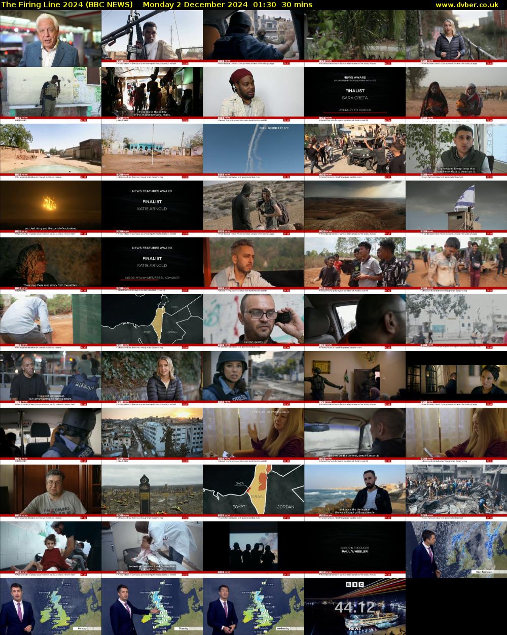 The Firing Line 2024 (BBC NEWS) Monday 2 December 2024 01:30 - 02:00