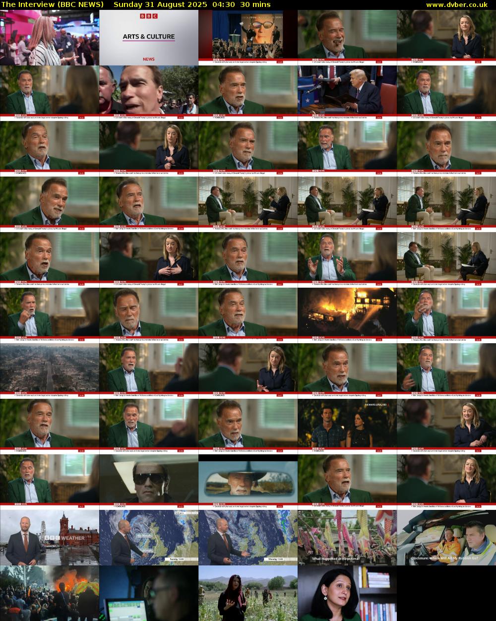 The Interview (BBC NEWS) Sunday 31 August 2025 04:30 - 05:00