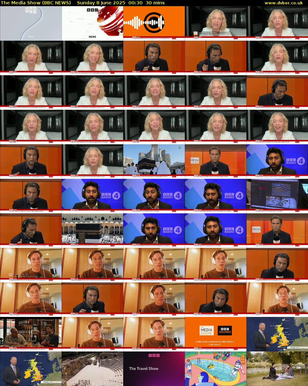 The Media Show (BBC NEWS) Sunday 8 June 2025 00:30 - 01:00