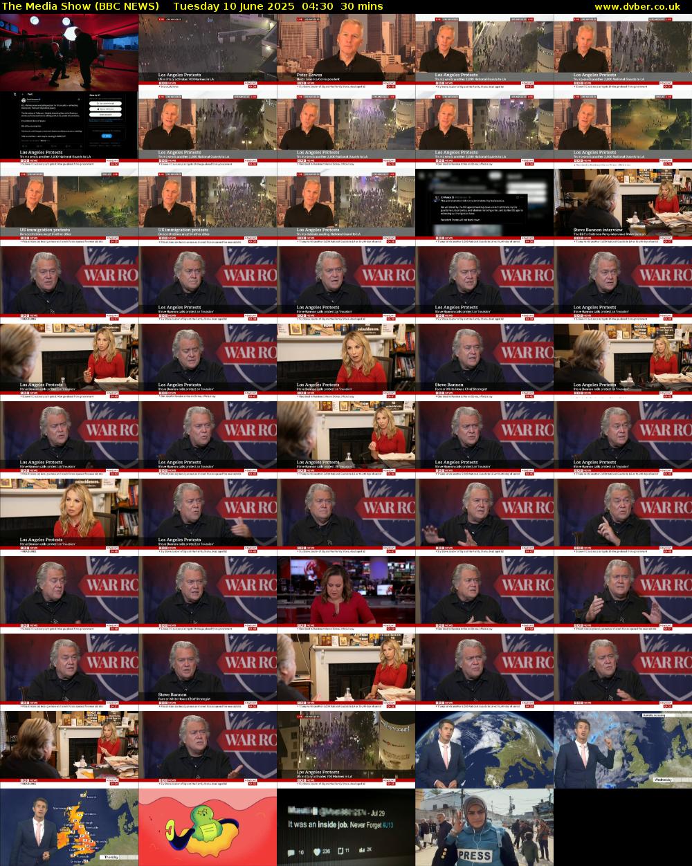 The Media Show (BBC NEWS) Tuesday 10 June 2025 04:30 - 05:00