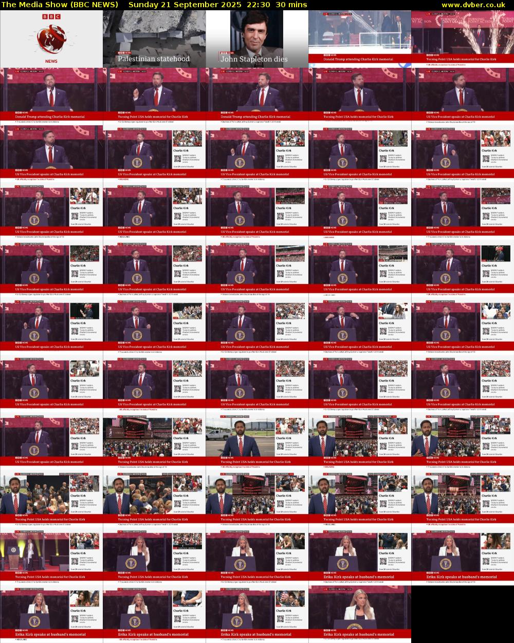 The Media Show (BBC NEWS) Sunday 21 September 2025 22:30 - 23:00