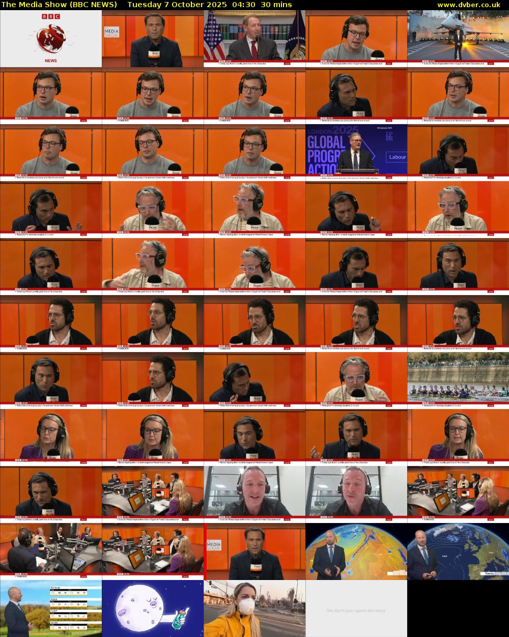 The Media Show (BBC NEWS) Tuesday 7 October 2025 04:30 - 05:00