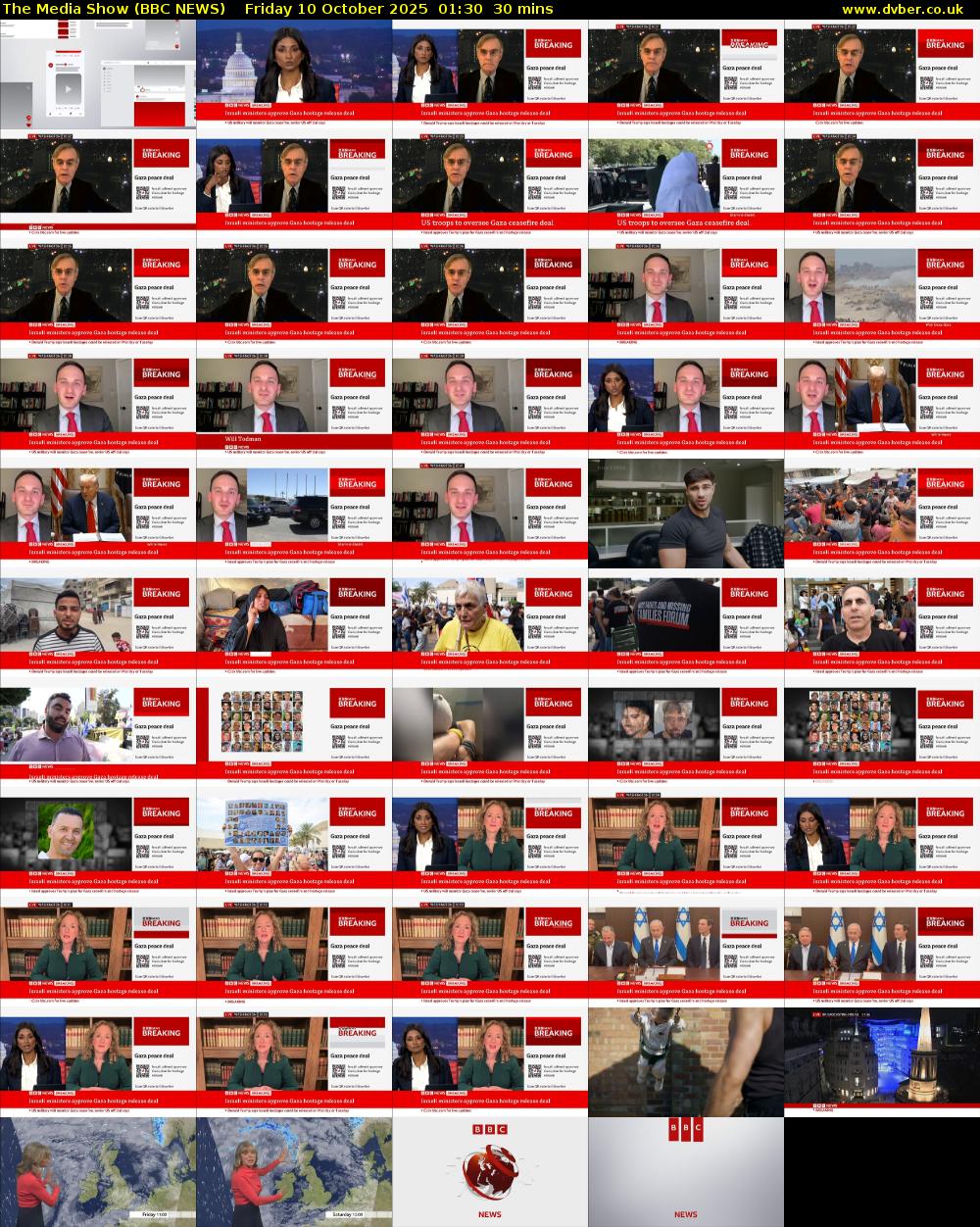 The Media Show (BBC NEWS) Friday 10 October 2025 01:30 - 02:00