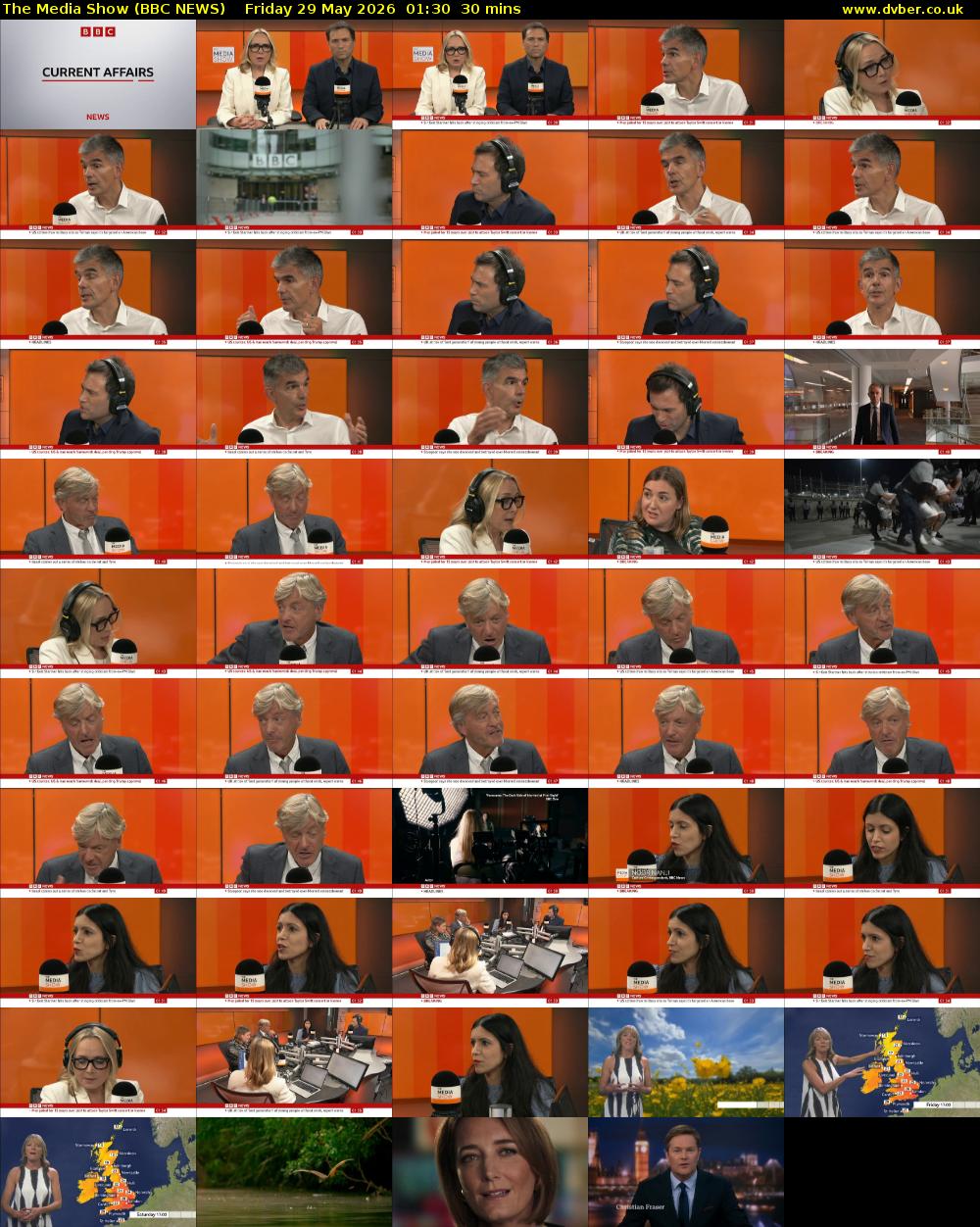 The Media Show (BBC NEWS) Friday 29 May 2026 01:30 - 02:00