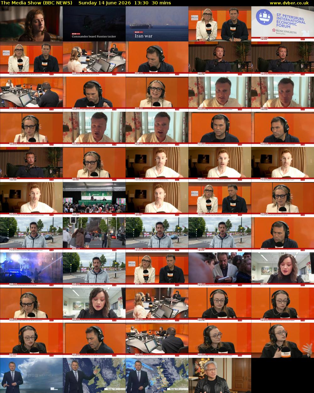 The Media Show (BBC NEWS) Sunday 14 June 2026 13:30 - 14:00