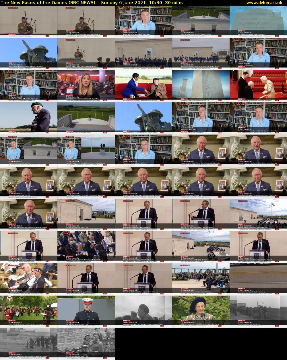 The New Faces of the Games (BBC NEWS) Sunday 6 June 2021 10:30 - 11:00