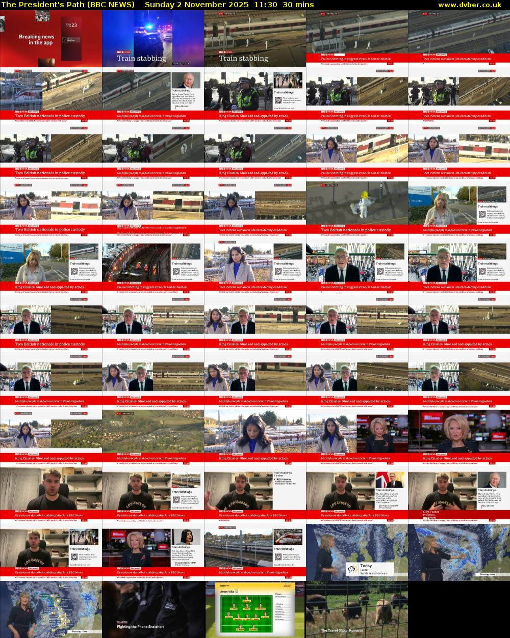 The President's Path (BBC NEWS) Sunday 2 November 2025 11:30 - 12:00