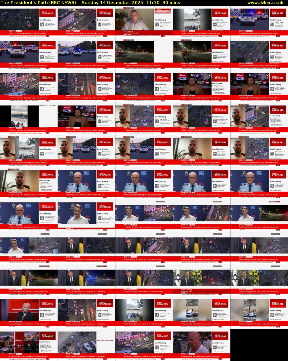 The President's Path (BBC NEWS) Sunday 14 December 2025 11:30 - 12:00