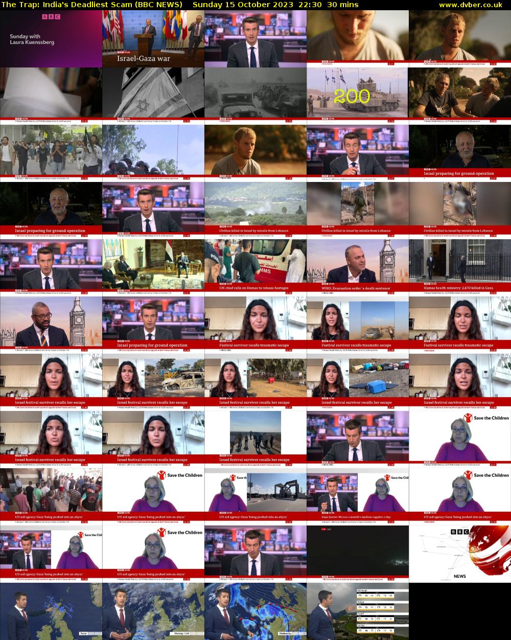 The Trap: India's Deadliest Scam (BBC NEWS) Sunday 15 October 2023 22:30 - 23:00