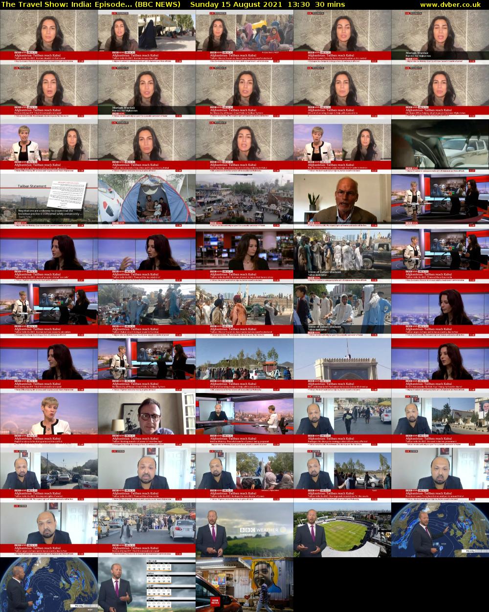 The Travel Show: India: Episode... (BBC NEWS) Sunday 15 August 2021 13:30 - 14:00