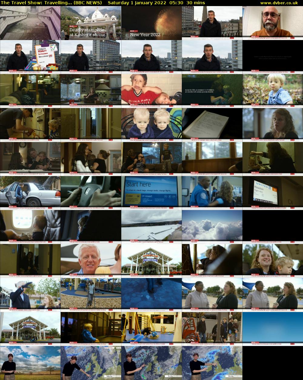 The Travel Show: Travelling... (BBC NEWS) Saturday 1 January 2022 05:30 - 06:00