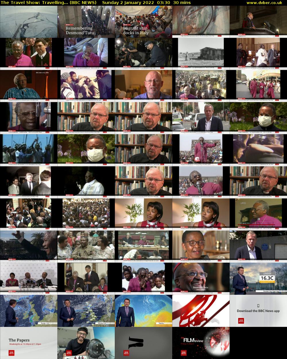 The Travel Show: Travelling... (BBC NEWS) Sunday 2 January 2022 03:30 - 04:00