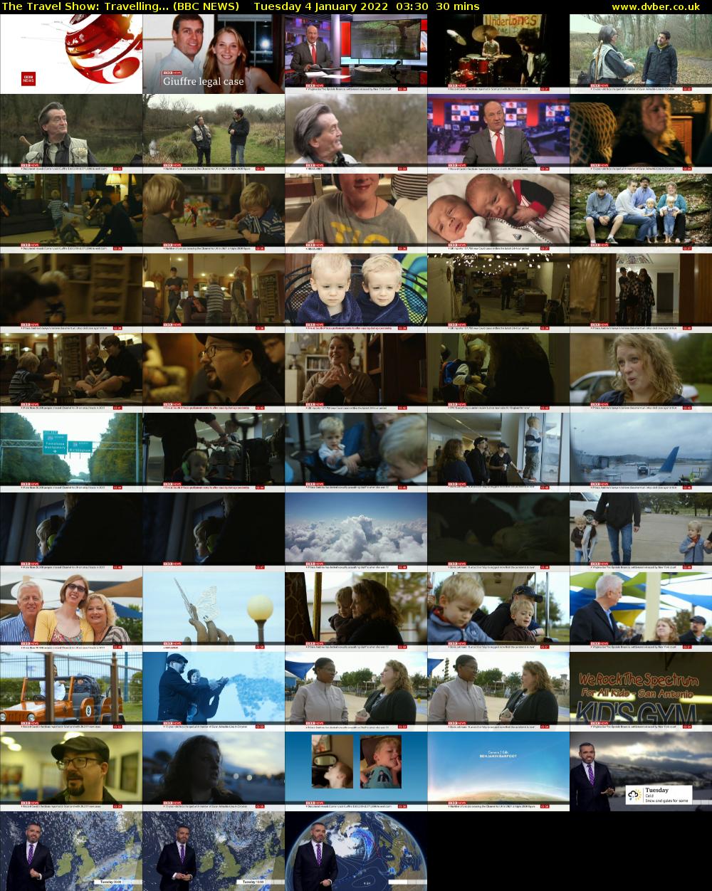 The Travel Show: Travelling... (BBC NEWS) Tuesday 4 January 2022 03:30 - 04:00