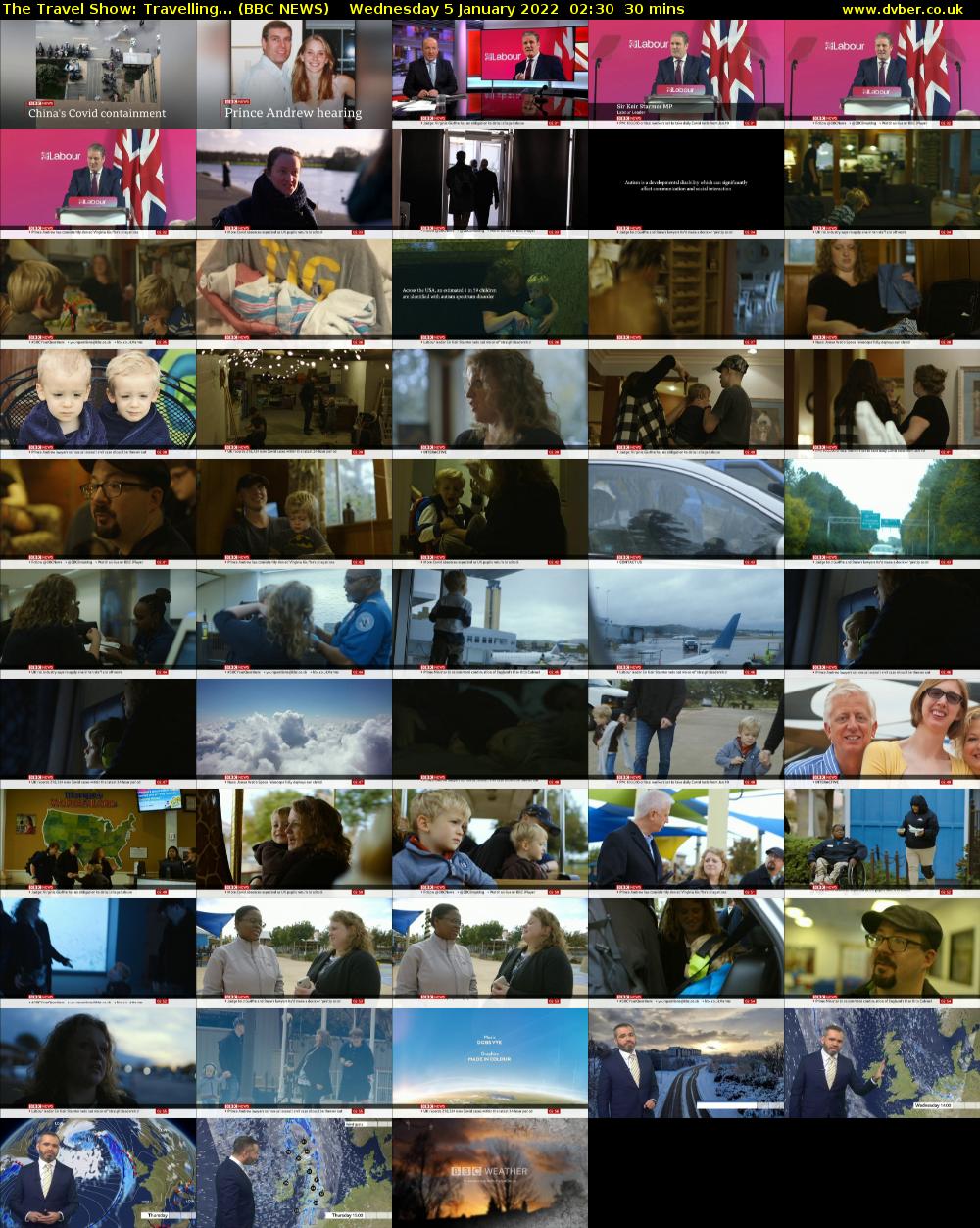 The Travel Show: Travelling... (BBC NEWS) Wednesday 5 January 2022 02:30 - 03:00
