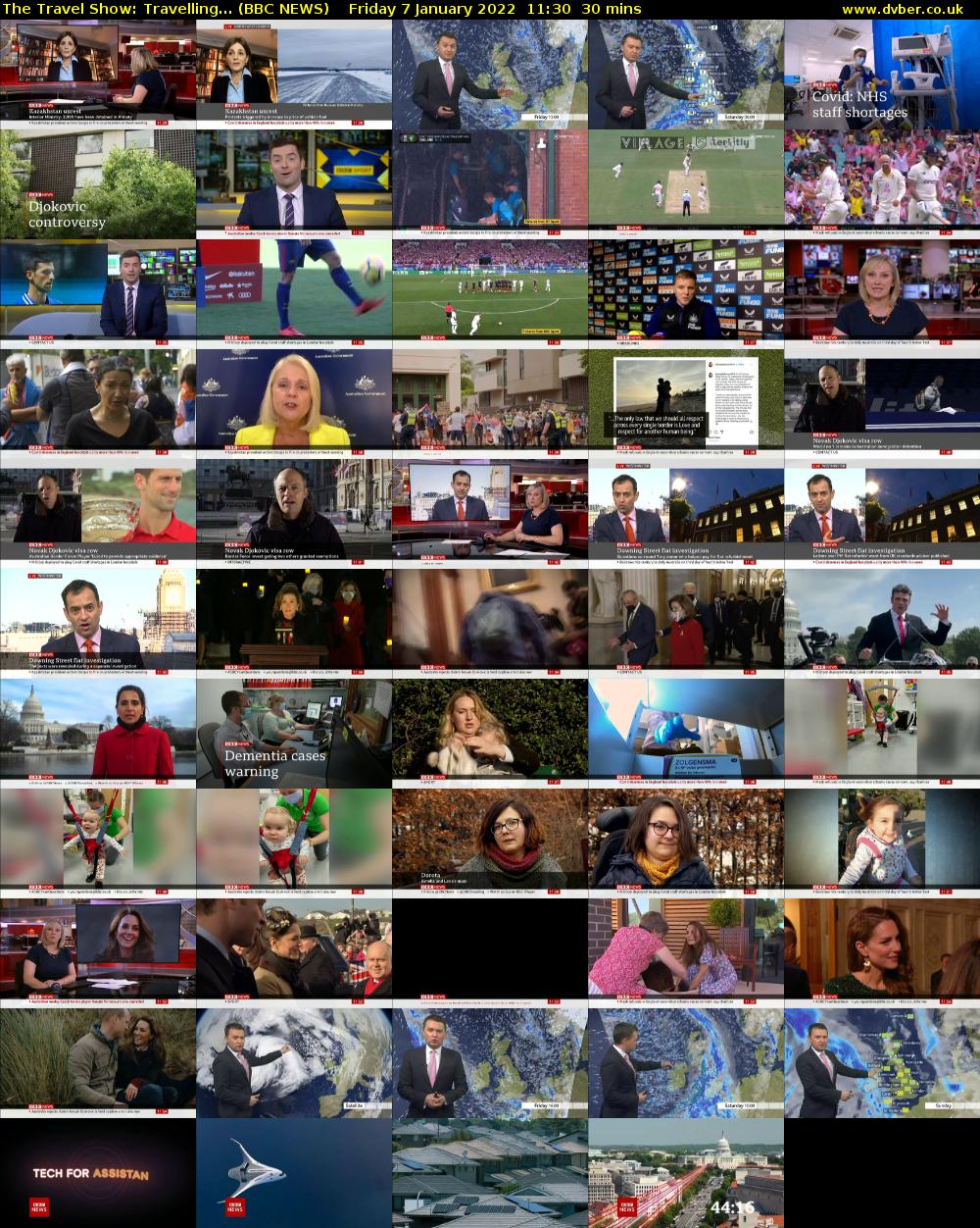The Travel Show: Travelling... (BBC NEWS) Friday 7 January 2022 11:30 - 12:00