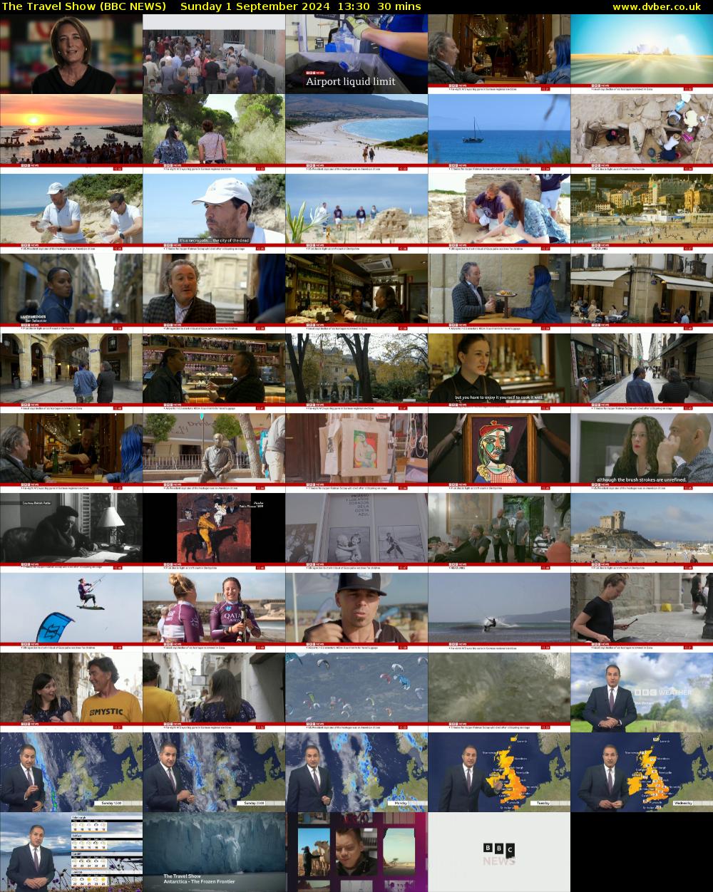 The Travel Show (BBC NEWS) Sunday 1 September 2024 13:30 - 14:00