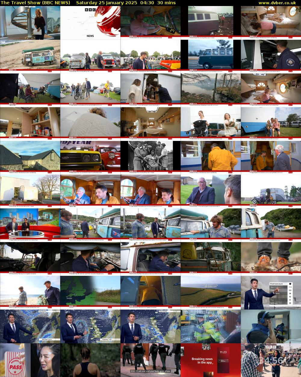 The Travel Show (BBC NEWS) Saturday 25 January 2025 04:30 - 05:00