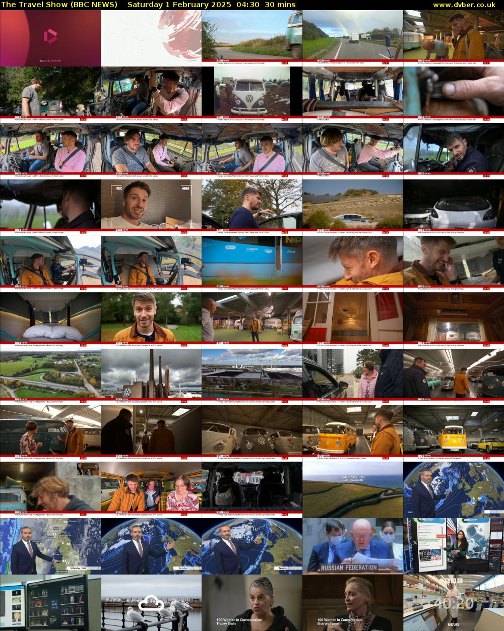 The Travel Show (BBC NEWS) Saturday 1 February 2025 04:30 - 05:00