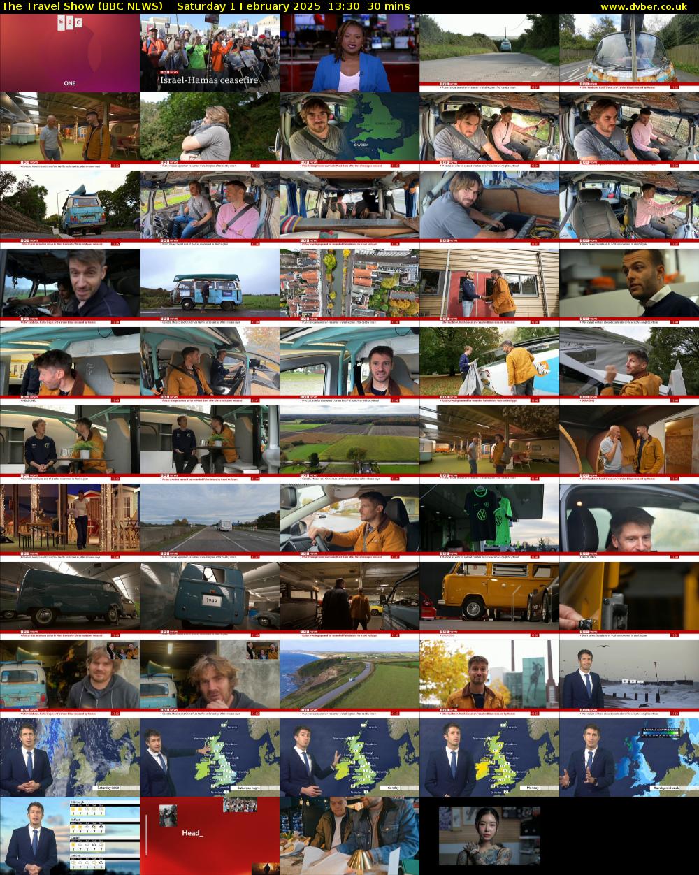 The Travel Show (BBC NEWS) Saturday 1 February 2025 13:30 - 14:00