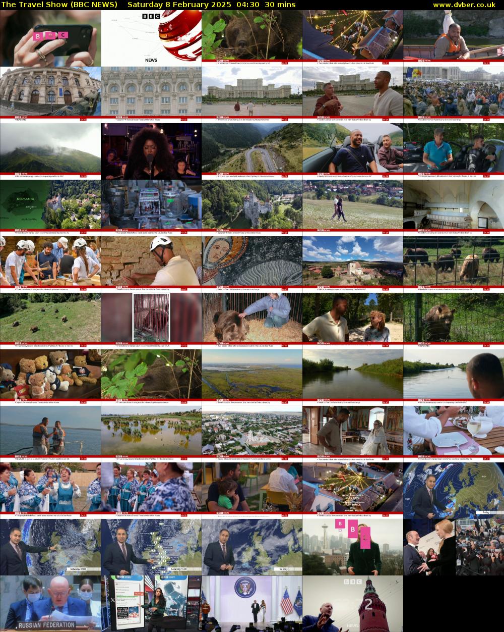 The Travel Show (BBC NEWS) Saturday 8 February 2025 04:30 - 05:00