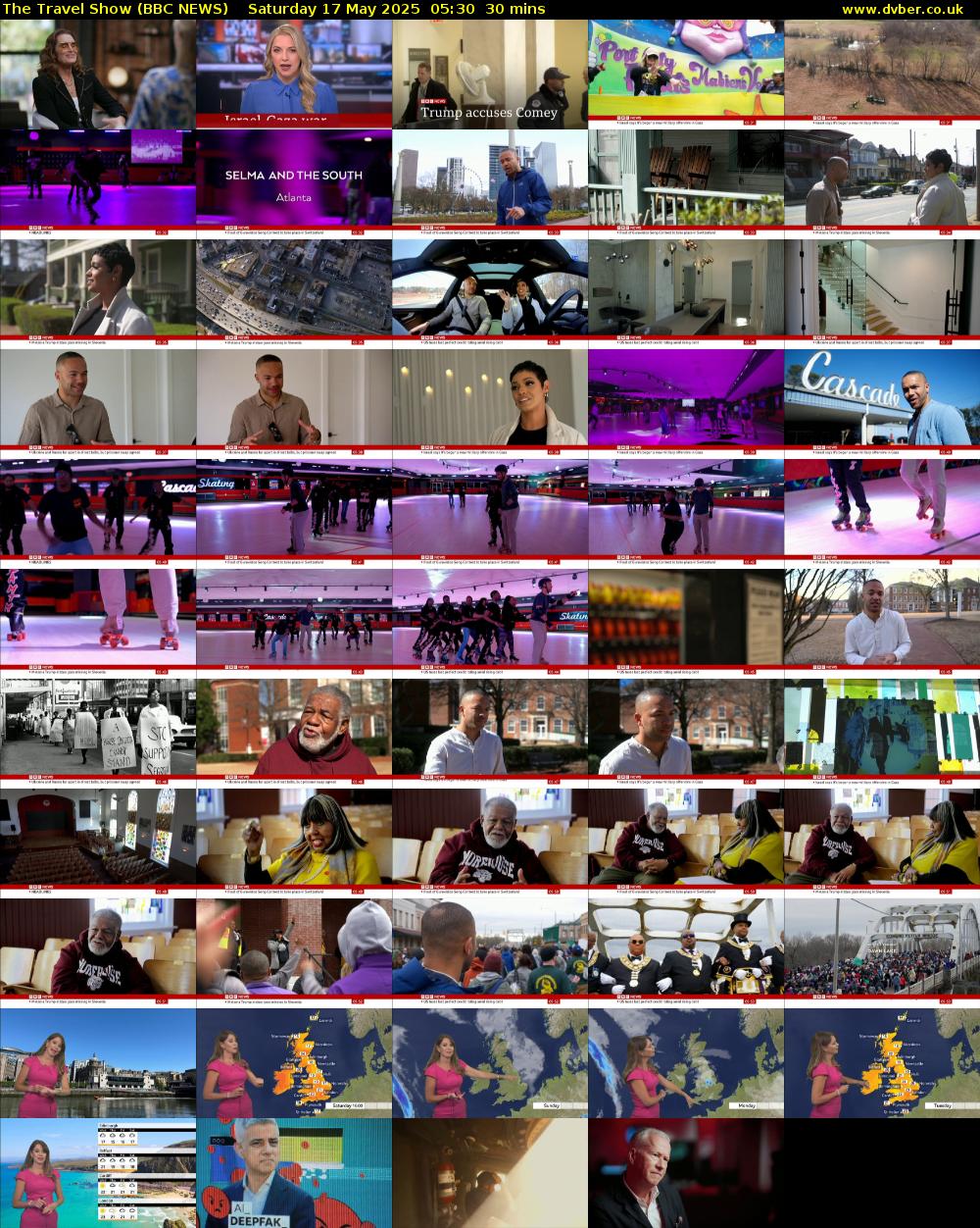 The Travel Show (BBC NEWS) Saturday 17 May 2025 05:30 - 06:00