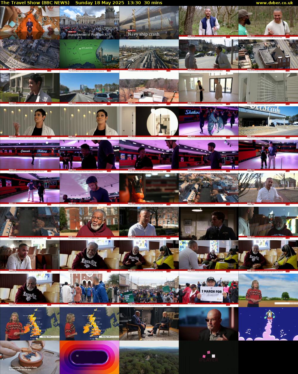 The Travel Show (BBC NEWS) Sunday 18 May 2025 13:30 - 14:00