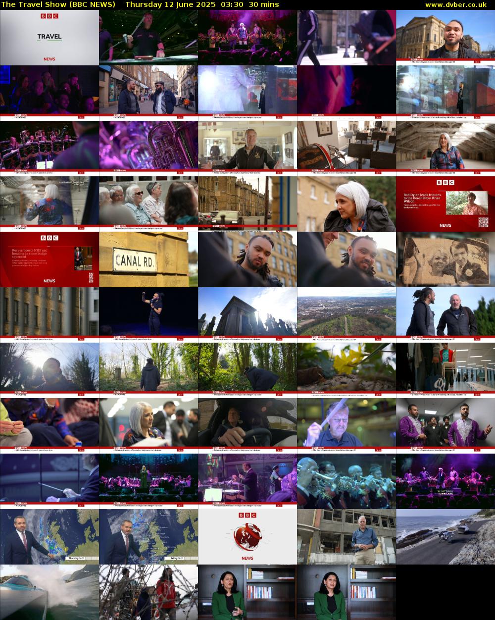 The Travel Show (BBC NEWS) Thursday 12 June 2025 03:30 - 04:00