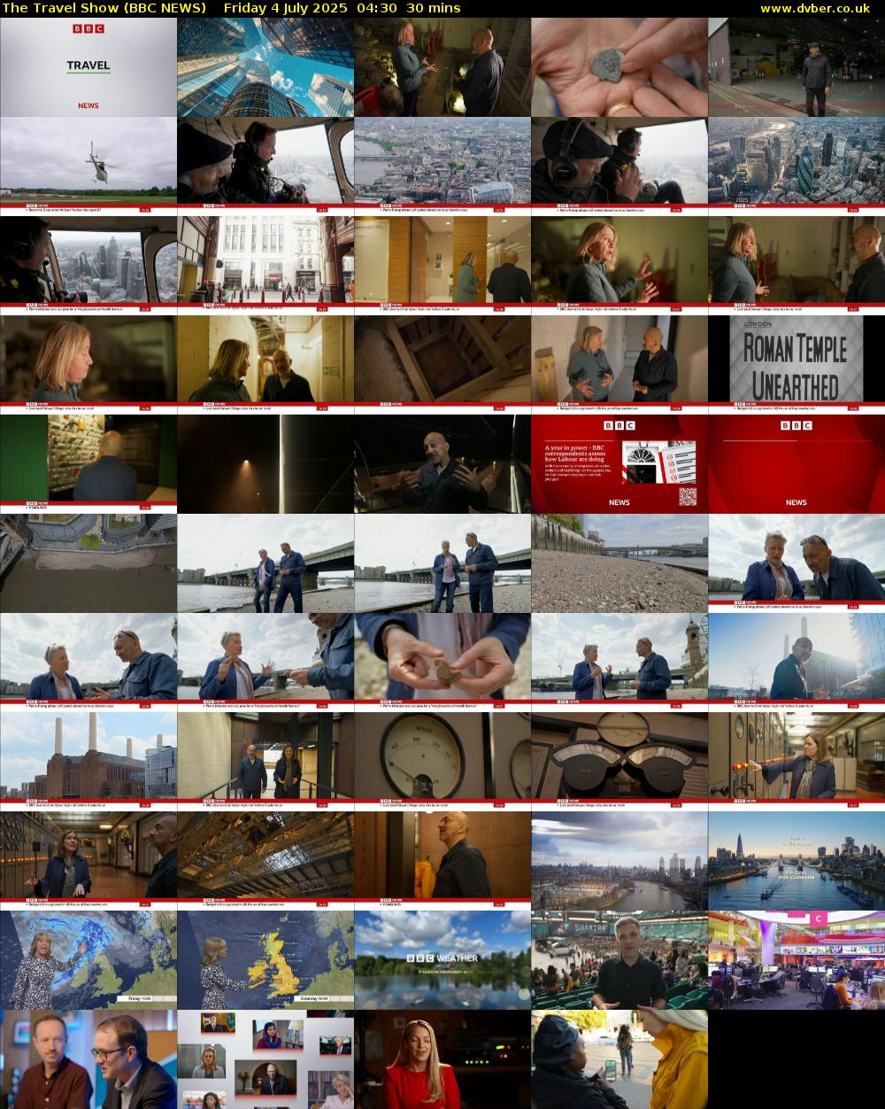 The Travel Show (BBC NEWS) Friday 4 July 2025 04:30 - 05:00