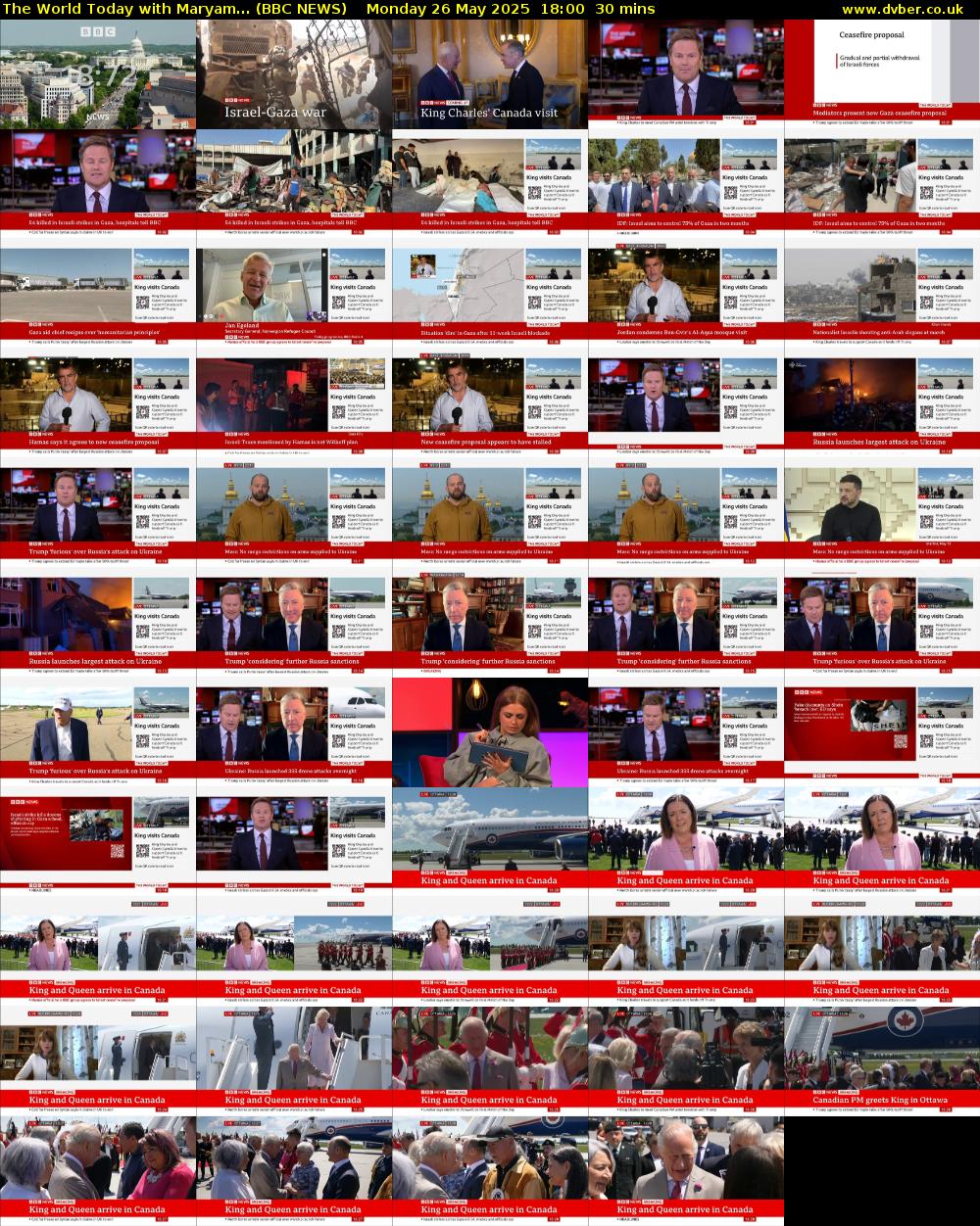 The World Today with Maryam... (BBC NEWS) Monday 26 May 2025 18:00 - 18:30