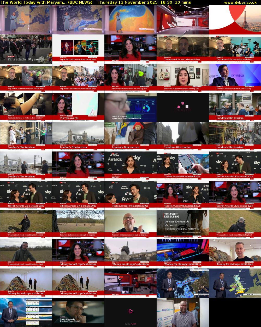 The World Today with Maryam... (BBC NEWS) Thursday 13 November 2025 18:30 - 19:00