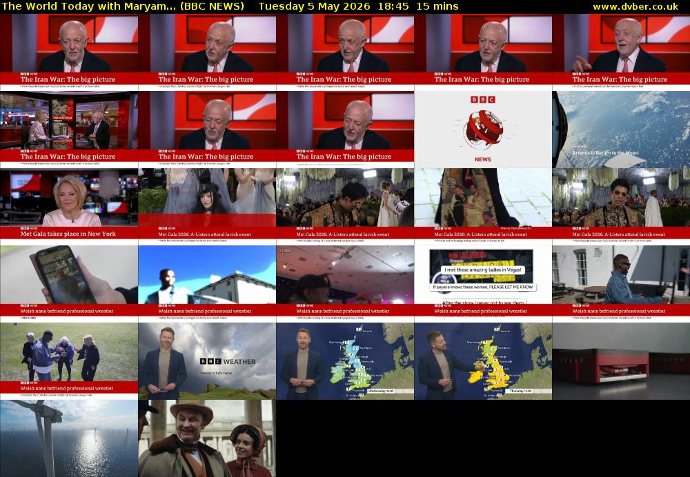 The World Today with Maryam... (BBC NEWS) Tuesday 5 May 2026 18:45 - 19:00