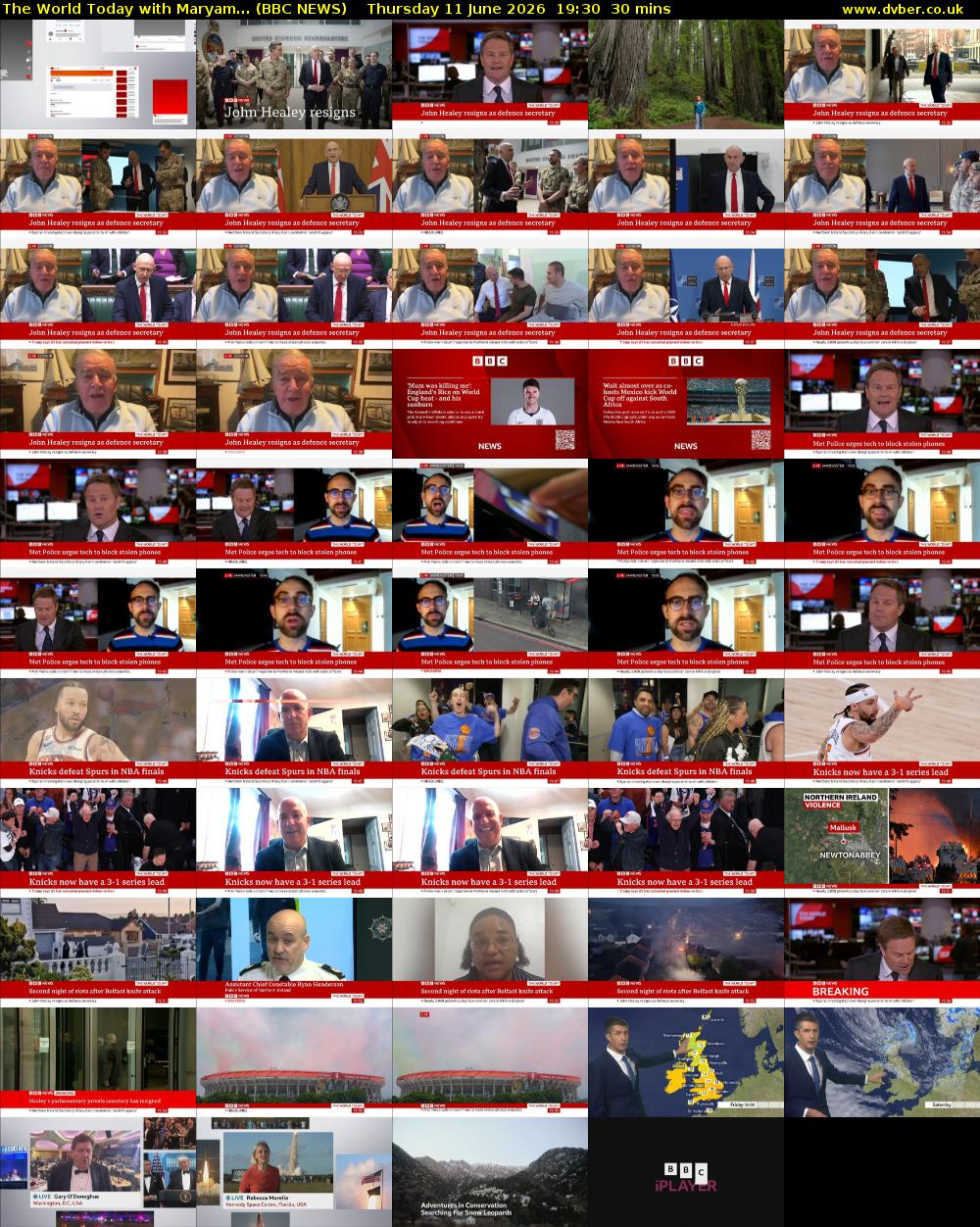 The World Today with Maryam... (BBC NEWS) Thursday 11 June 2026 19:30 - 20:00