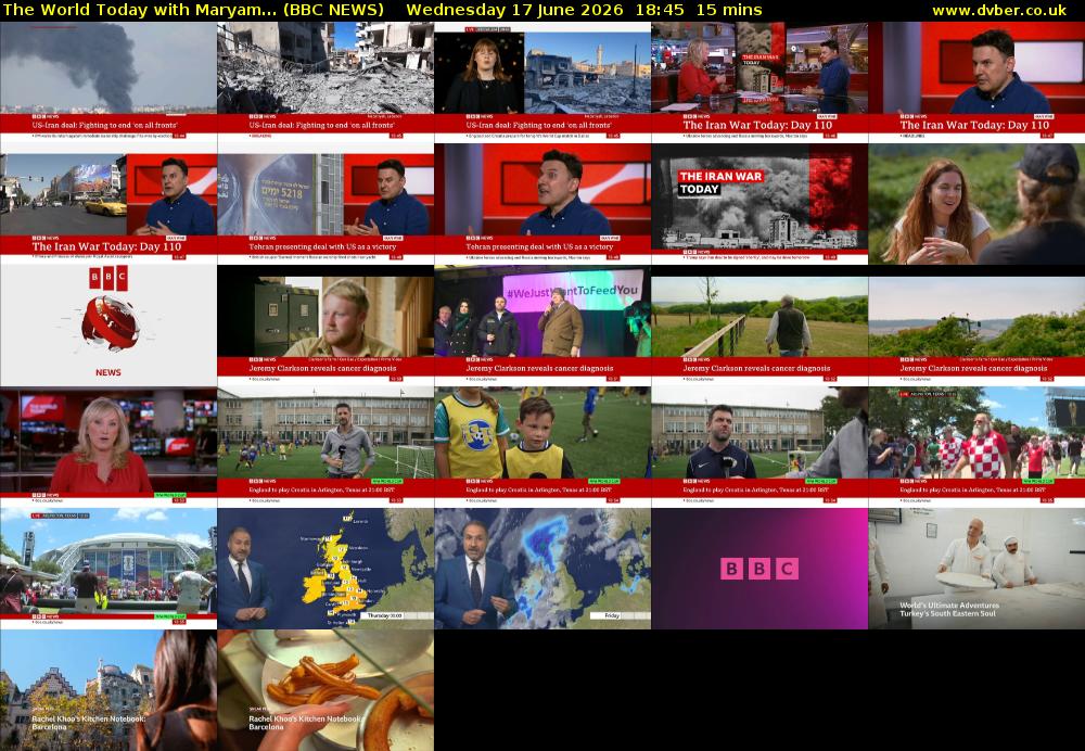 The World Today with Maryam... (BBC NEWS) Wednesday 17 June 2026 18:45 - 19:00