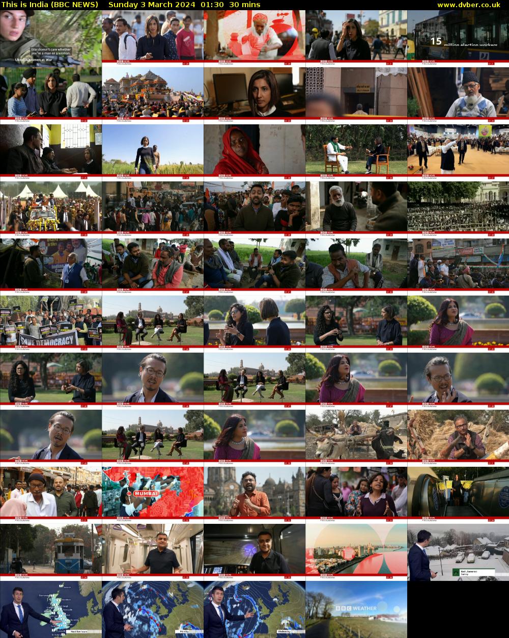 This is India (BBC NEWS) Sunday 3 March 2024 01:30 - 02:00
