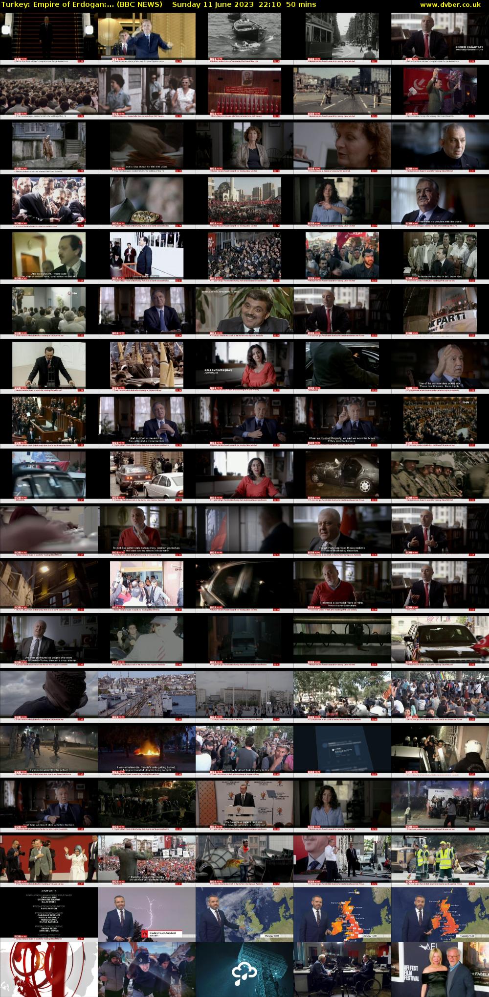 Turkey: Empire of Erdogan:... (BBC NEWS) Sunday 11 June 2023 22:10 - 23:00