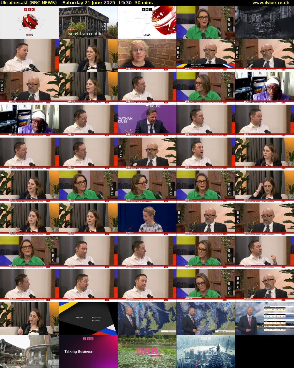 Ukrainecast (BBC NEWS) Saturday 21 June 2025 14:30 - 15:00