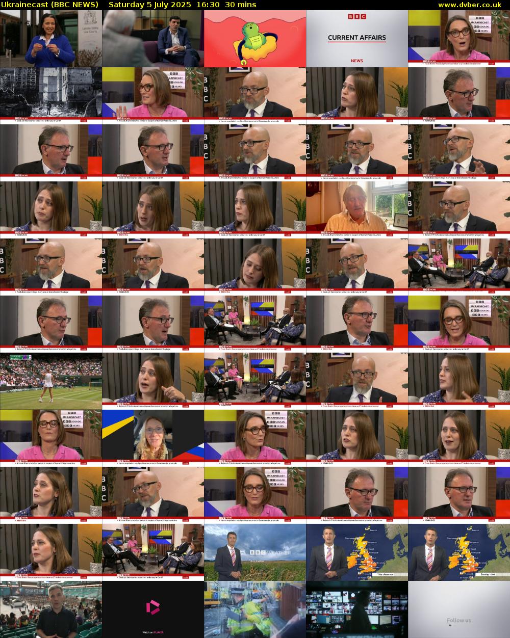 Ukrainecast (BBC NEWS) Saturday 5 July 2025 16:30 - 17:00