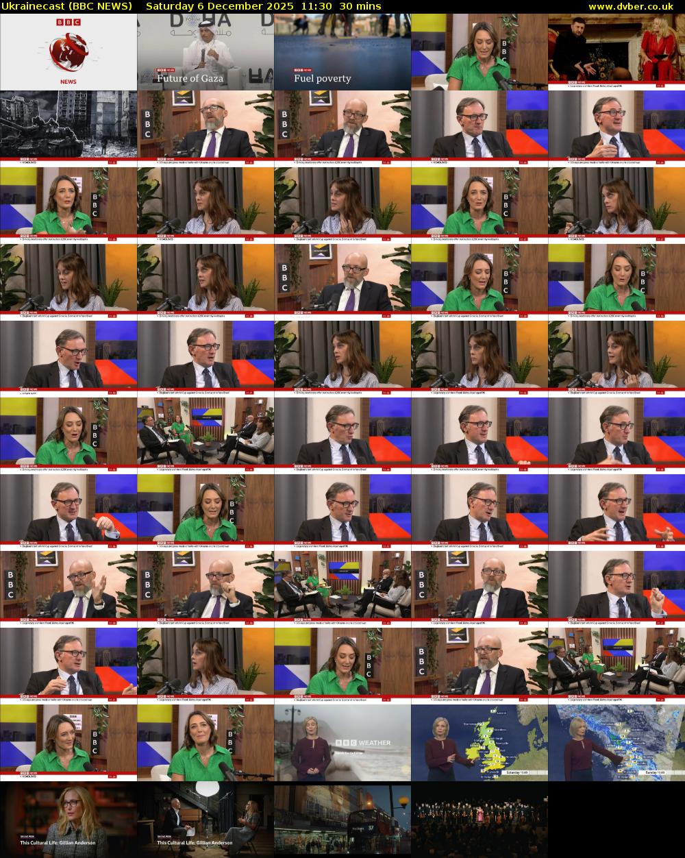 Ukrainecast (BBC NEWS) Saturday 6 December 2025 11:30 - 12:00