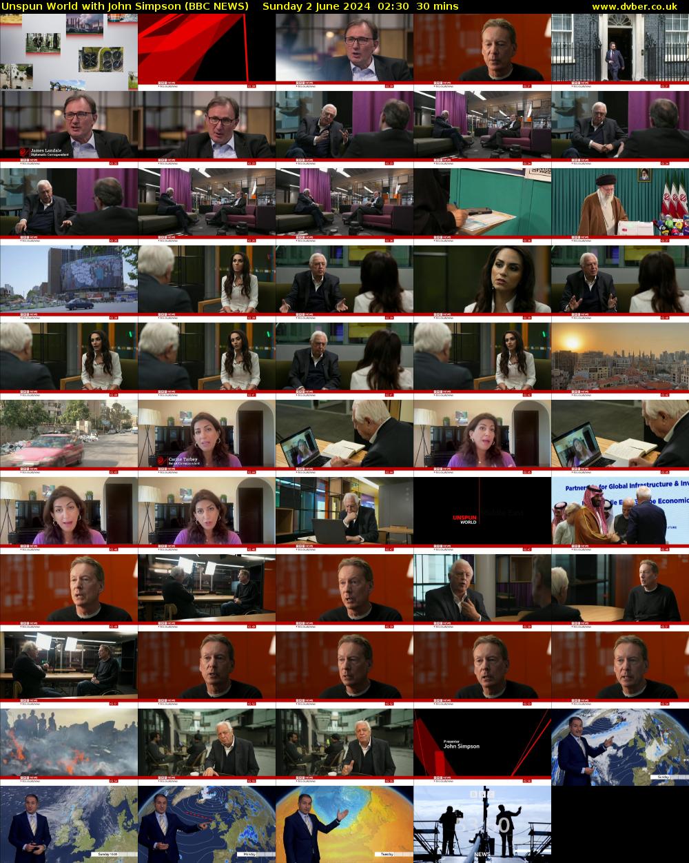 Unspun World with John Simpson (BBC NEWS) Sunday 2 June 2024 02:30 - 03:00