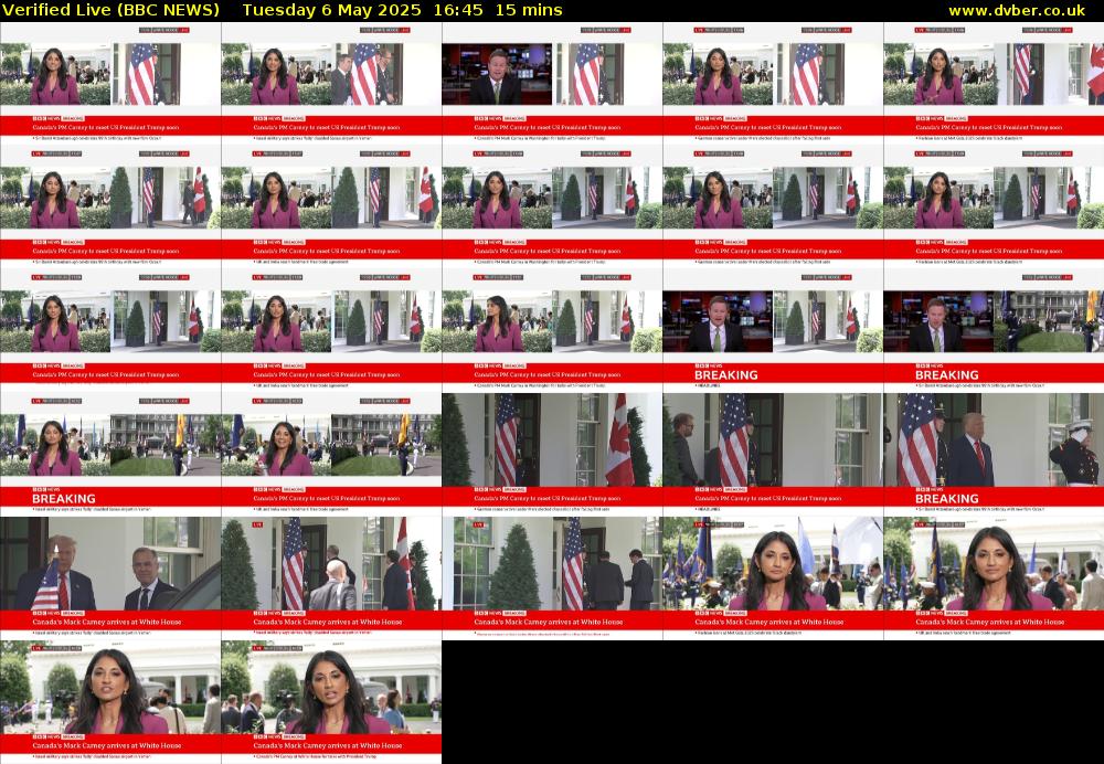 Verified Live (BBC NEWS) Tuesday 6 May 2025 16:45 - 17:00