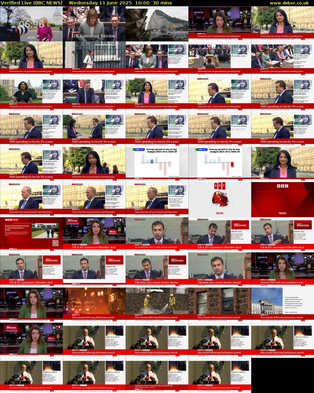 Verified Live (BBC NEWS) Wednesday 11 June 2025 16:00 - 16:30