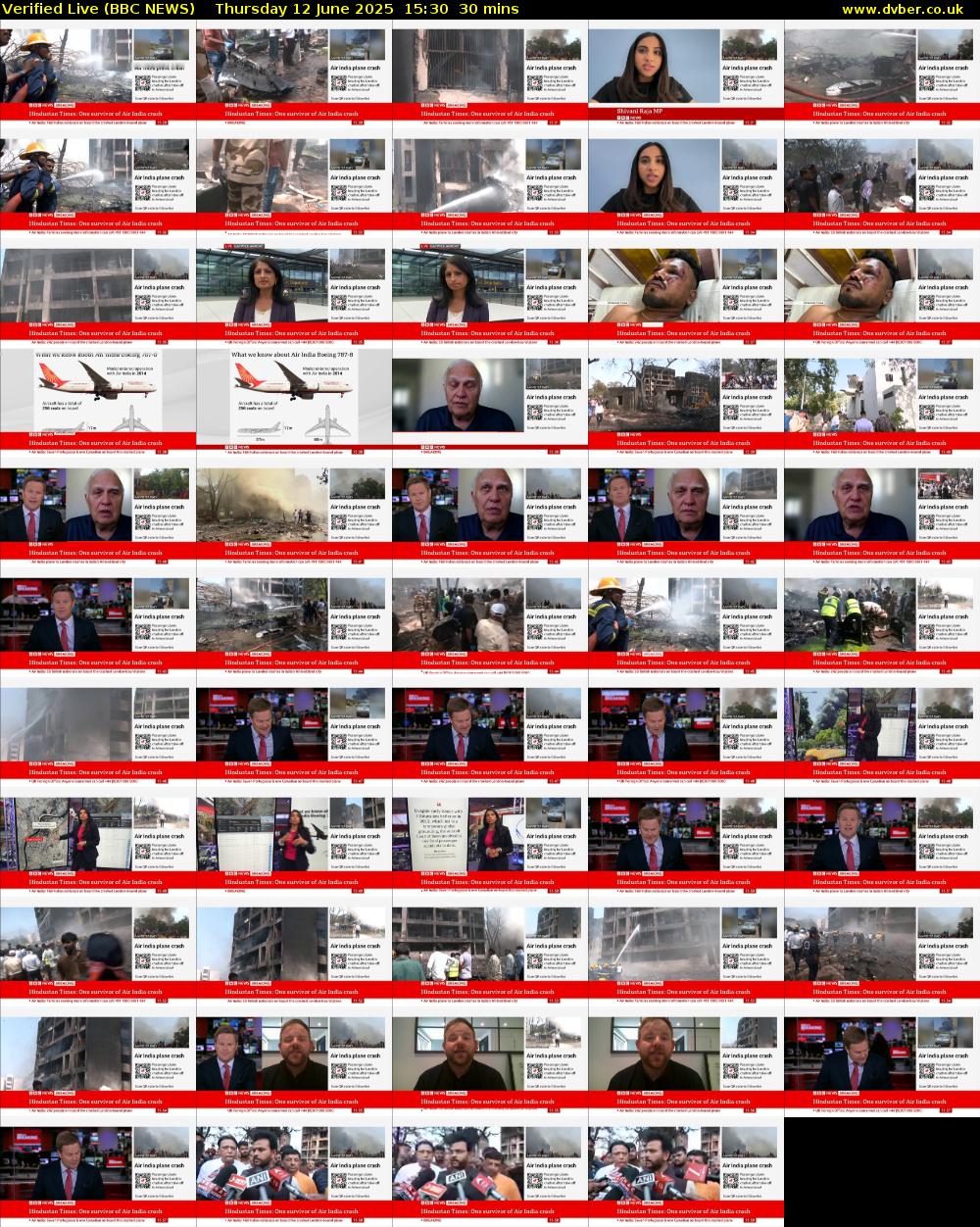 Verified Live (BBC NEWS) Thursday 12 June 2025 15:30 - 16:00