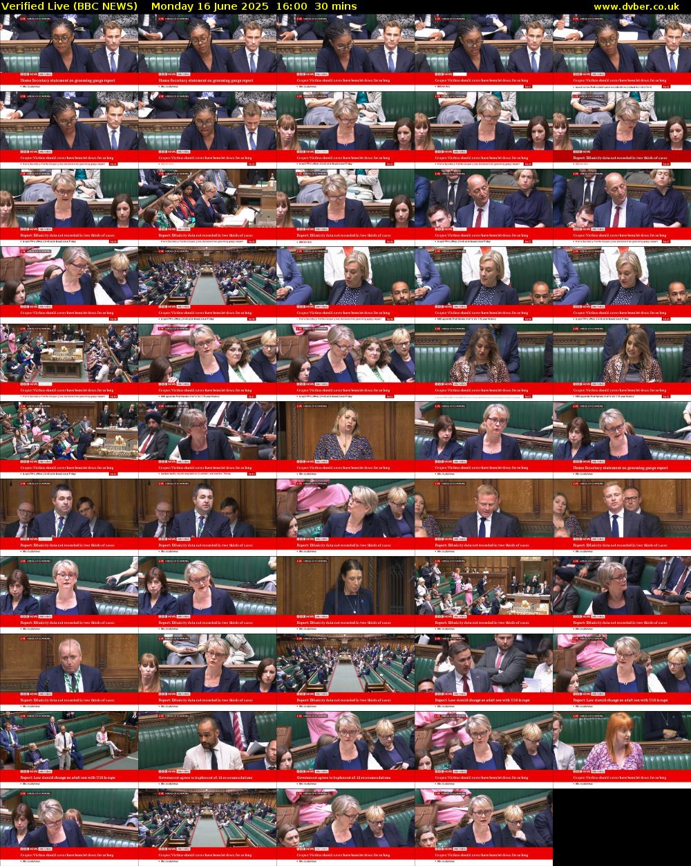 Verified Live (BBC NEWS) Monday 16 June 2025 16:00 - 16:30