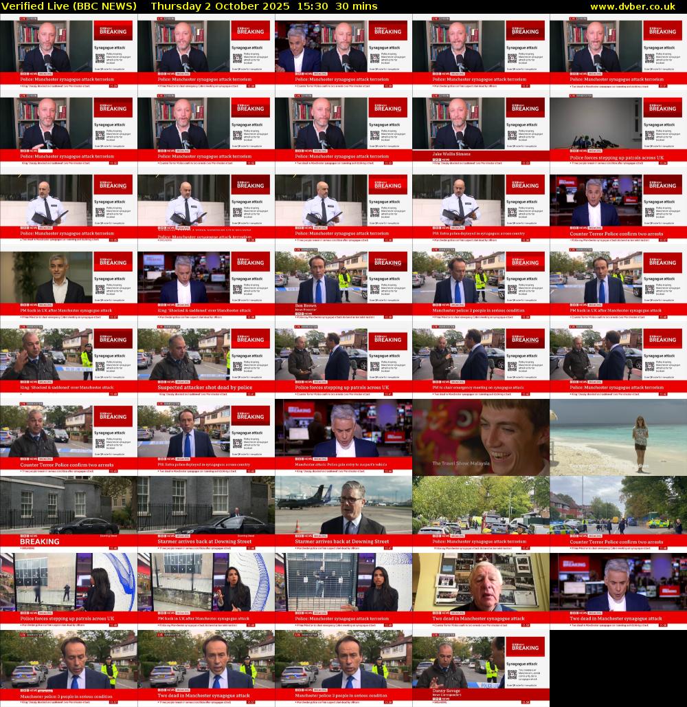 Verified Live (BBC NEWS) Thursday 2 October 2025 15:30 - 16:00